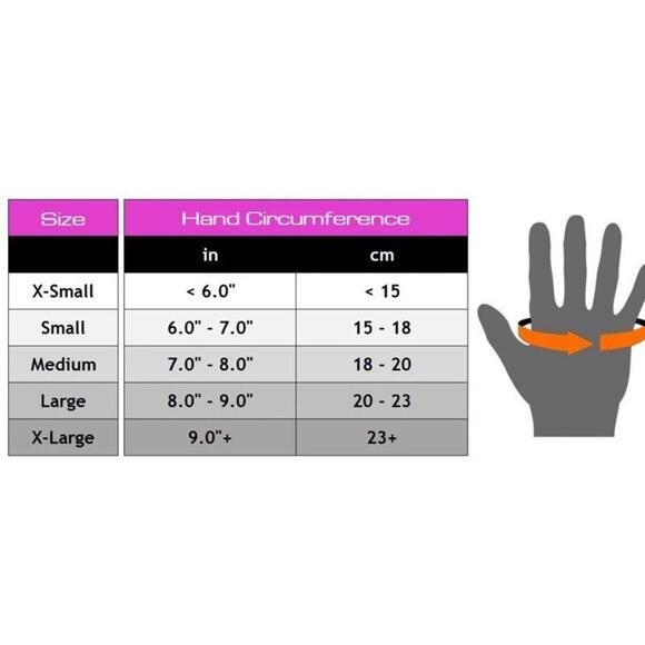 MEISTER PINK WOMEN'S FIT WEIGHT LIFTING GLOVES Ladies Gym Workout CrossFit SZ M - Picture 4 of 4